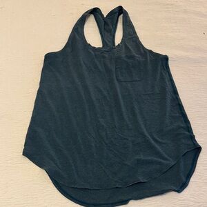 Women's Sleeveless Dark Teal Top